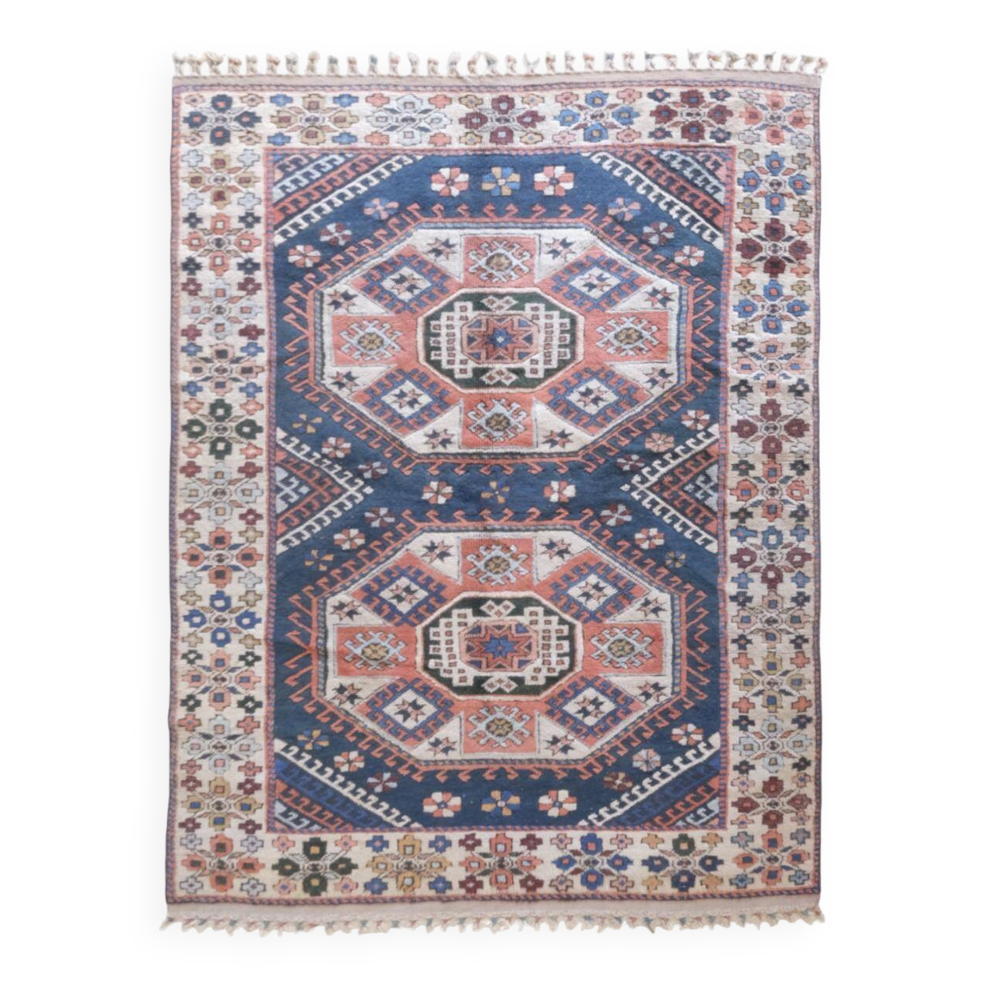 Vintage Persian rug - 209 x 151 cm