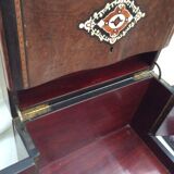 Old liquor cellar box with empty servant removable tray XlXeme H-27cm-L-32.5 cm-Pr-24cm-