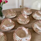 Royal Albert Fine Bone China Tea or Coffee Cups and Milk Jug Set of 9