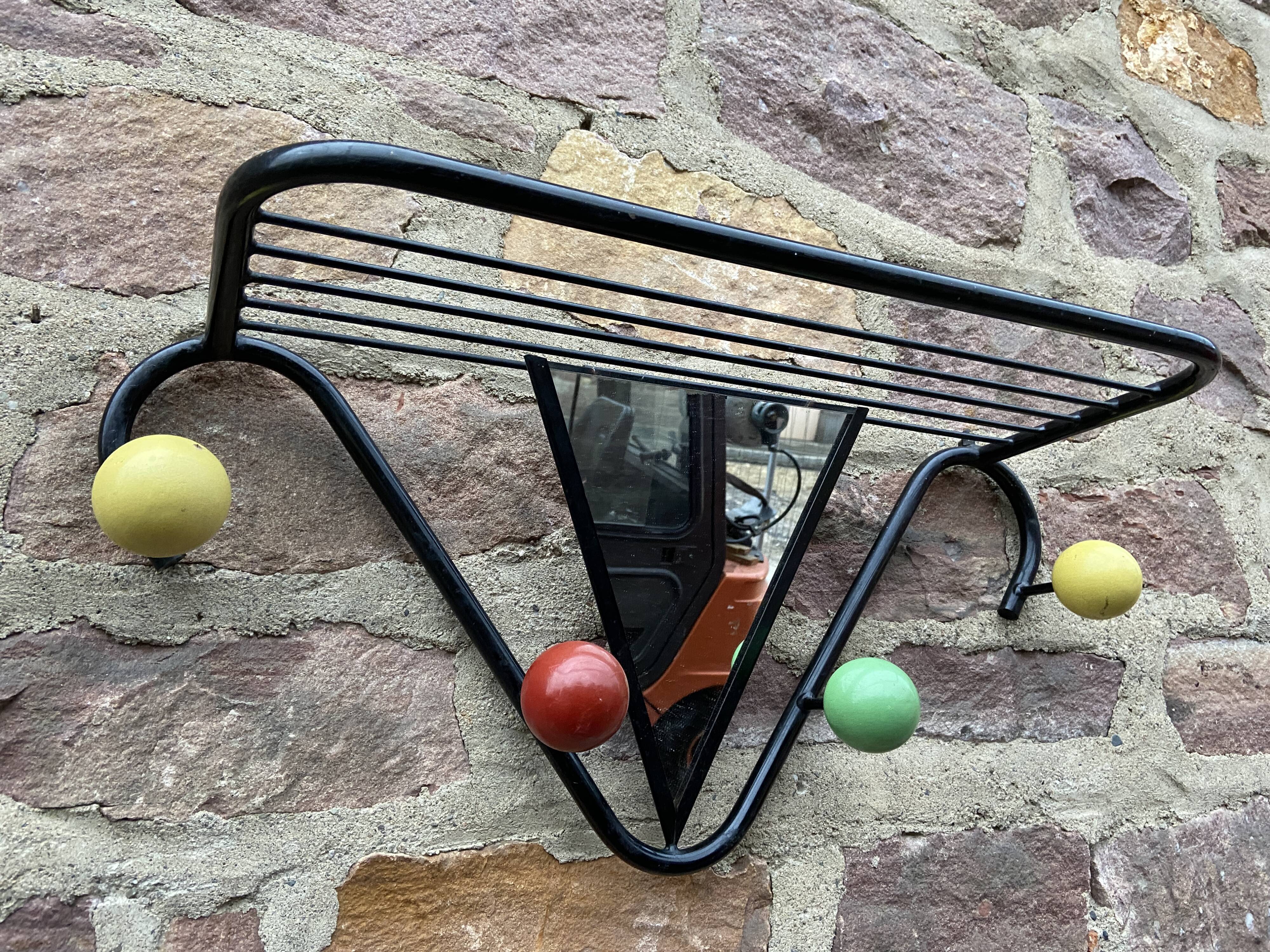 Vintage coat rack, France, 50