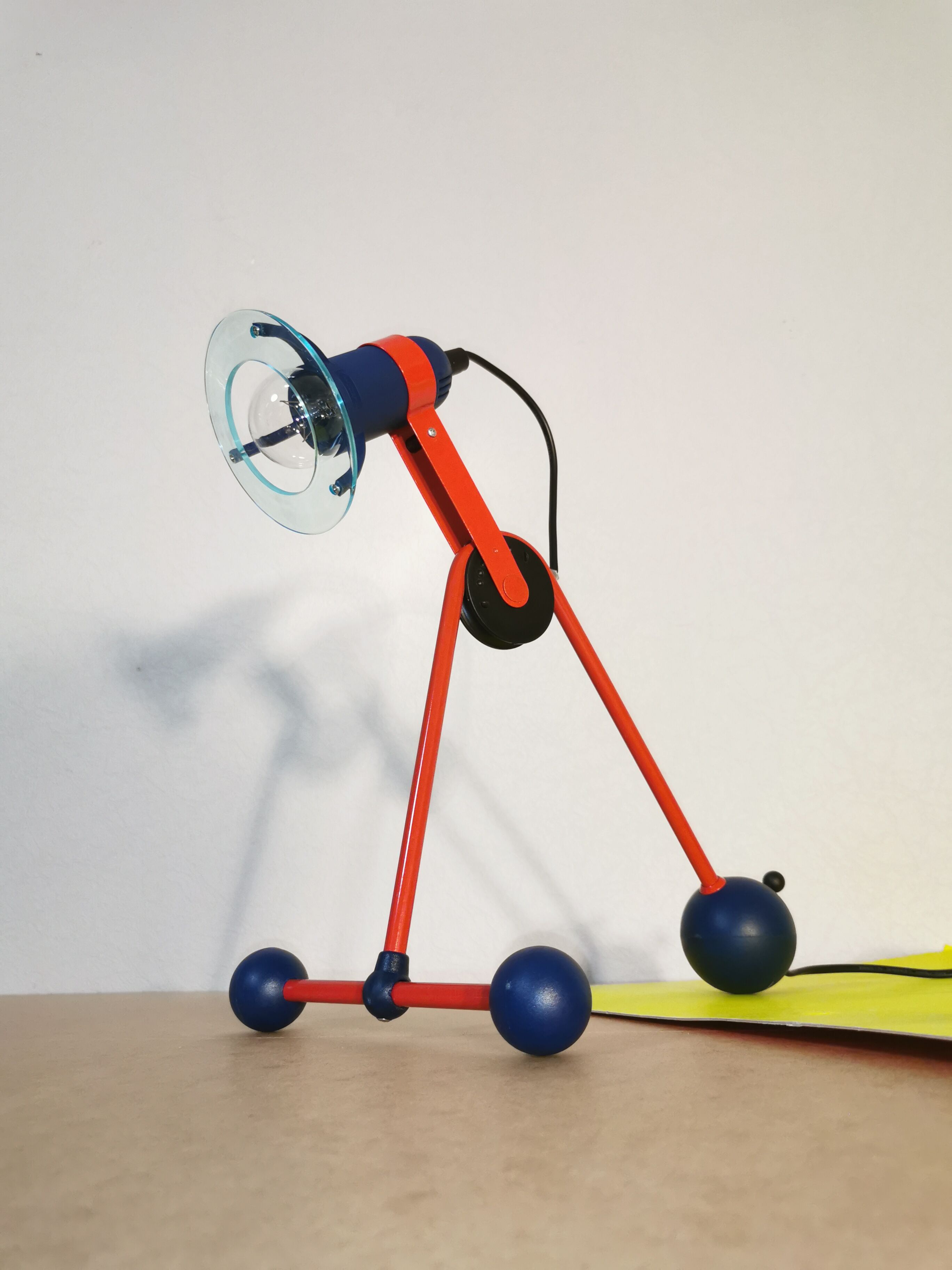 Lampe orientable postmoderne, 1980
