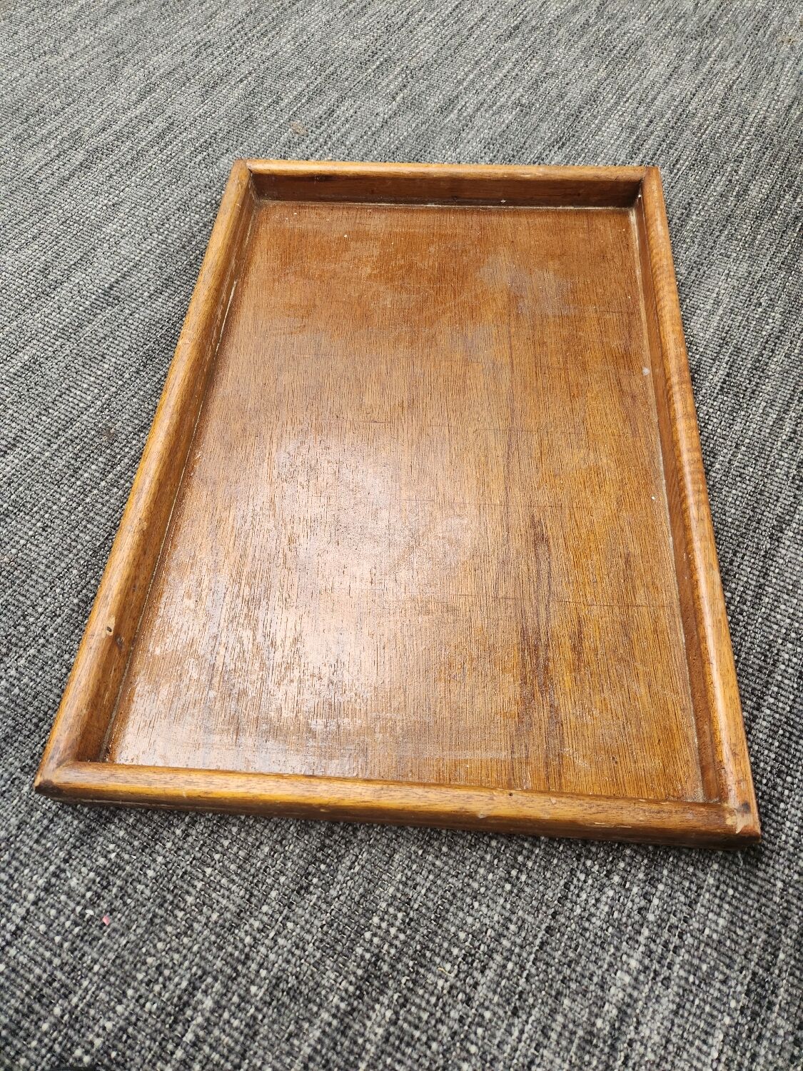 XL solid wood tray
