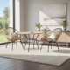 Rattan lounge set