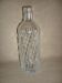 Chiseled glass bottle