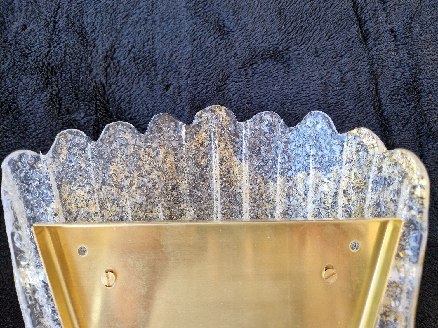 Pair of wall sconces from Murano