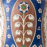 Monumental vase Lindus Art Nouveau–Art Deco, Arnhemsche Fayencefabriek, 1910s