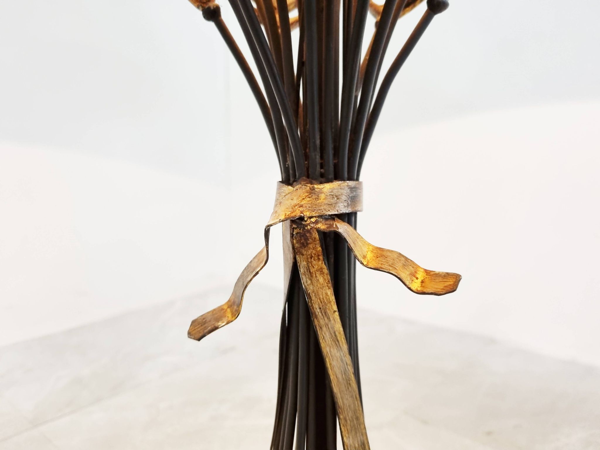 Lampe de table vintage en forme de gerbe de blé - années 1960