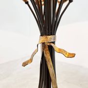 Lampe de table vintage en forme de gerbe de blé - années 1960