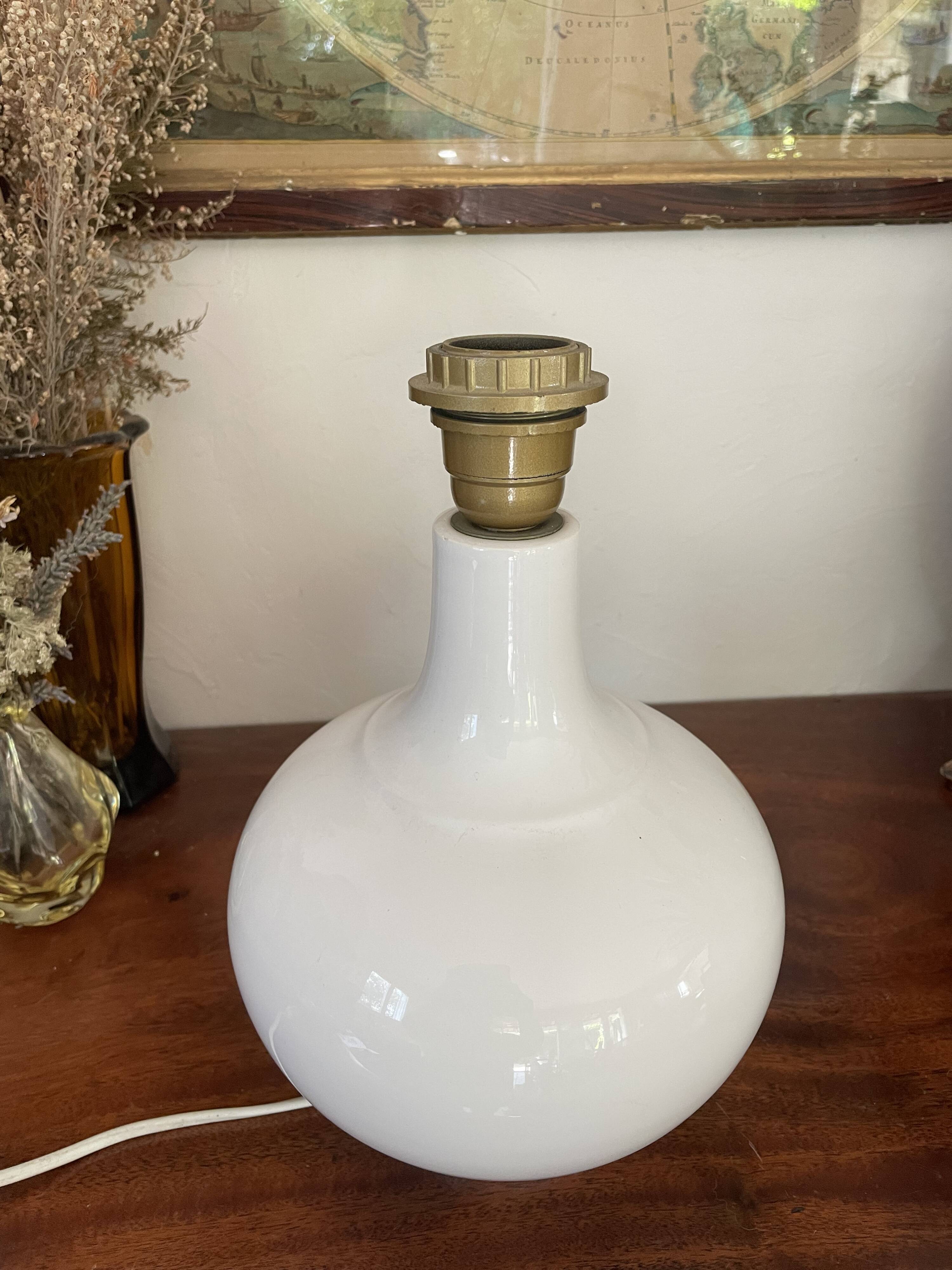 Ceramic lamp from Salerno svintage