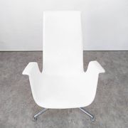 Chaise Tulipe vintage par Preben Fabricius & Jørgen Kastholm