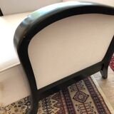 Pair of art deco armchairs with system