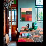Contemporary abstract "retro composition" by Bodasca