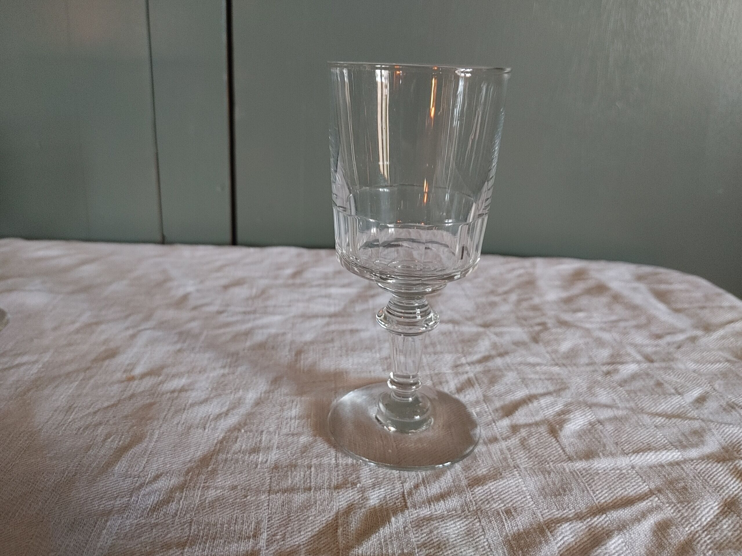 Set of 11 wine glasses Meisenthal XIXth