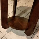 Art Deco style oak side table