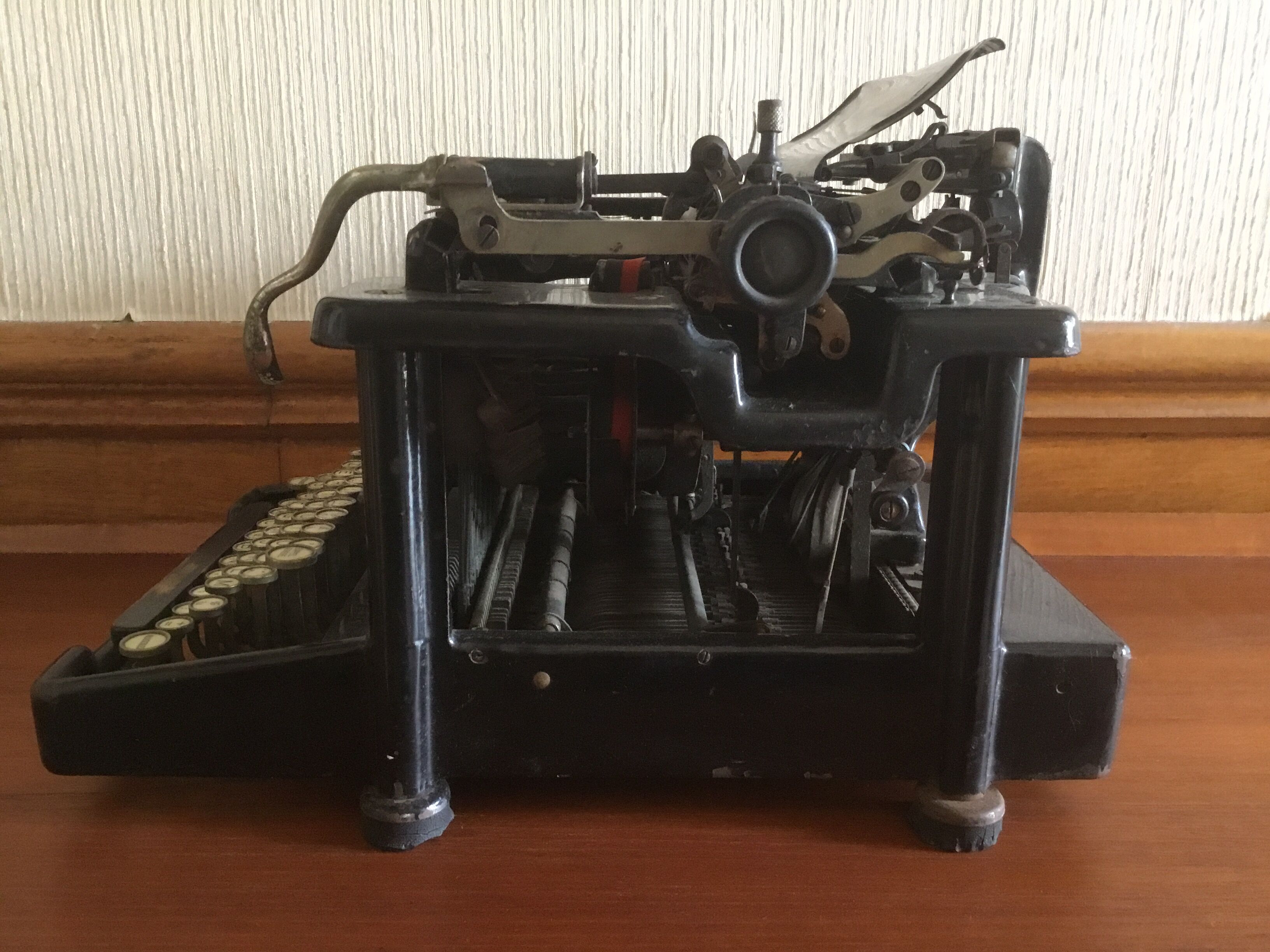 Old remington typewriter