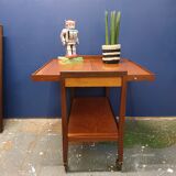 1960's Extendable Teak Drinks Trolley