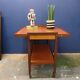 1960's Extendable Teak Drinks Trolley