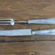 Auguste Leroy Pontoise leg of lamb service – solid silver Minerva