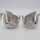 Swan candlesticks