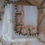 Ensemble nappe et 6 serviettes syriennes
