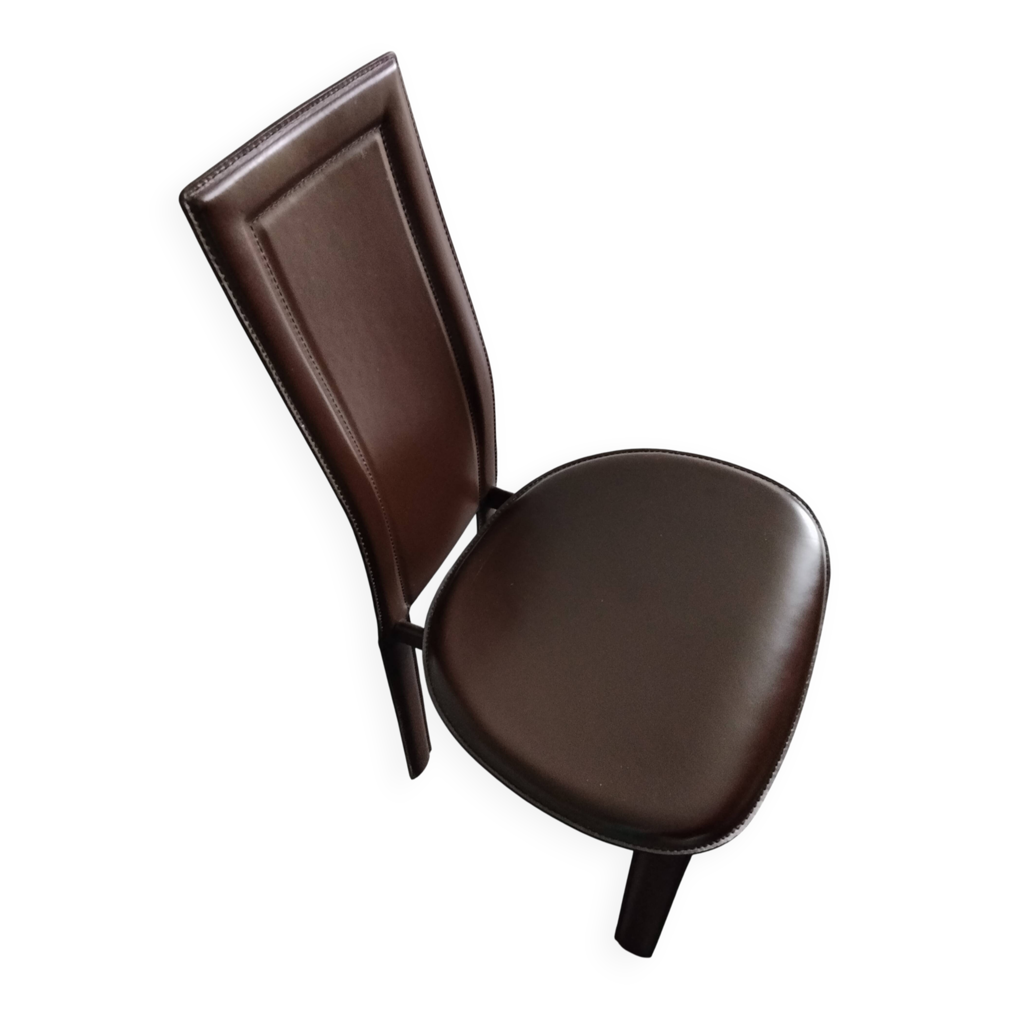 Chaise lara cuir