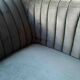 Green velvet sofa – 2/3 seats – Art Deco style