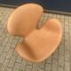 Fritz Hansen Swan Chair 05-‘67 Cognac Camel leather AS NEW