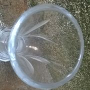 Cut crystal vase