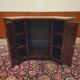 English Chesterfield mahogany bar fully upholstered in leather