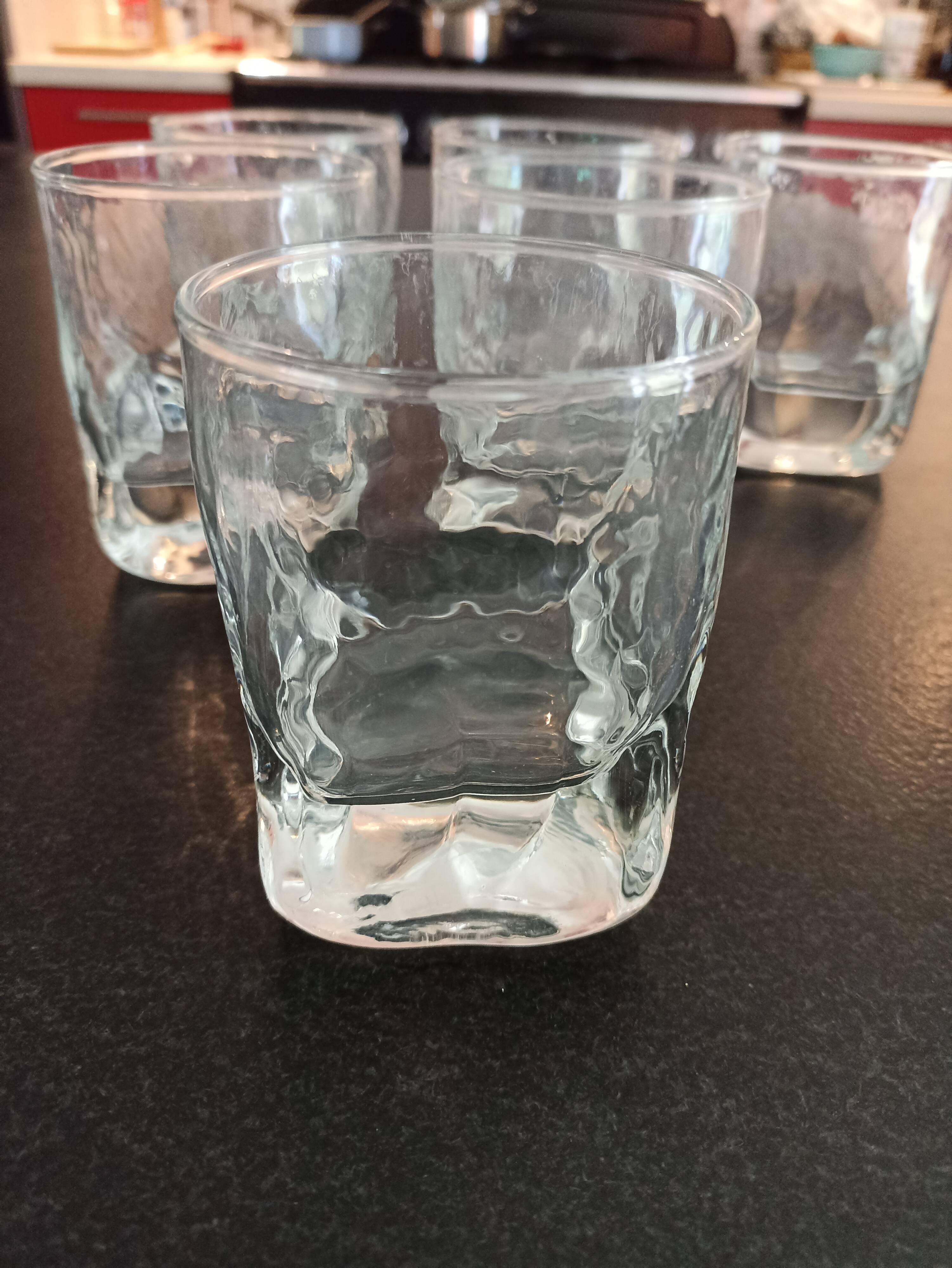 Set of 6 whiskey glasses