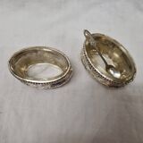 Medici silver salt cellars