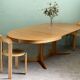 Extendable oval table 260cm Baumann