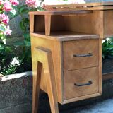 Vintage desk feet compass