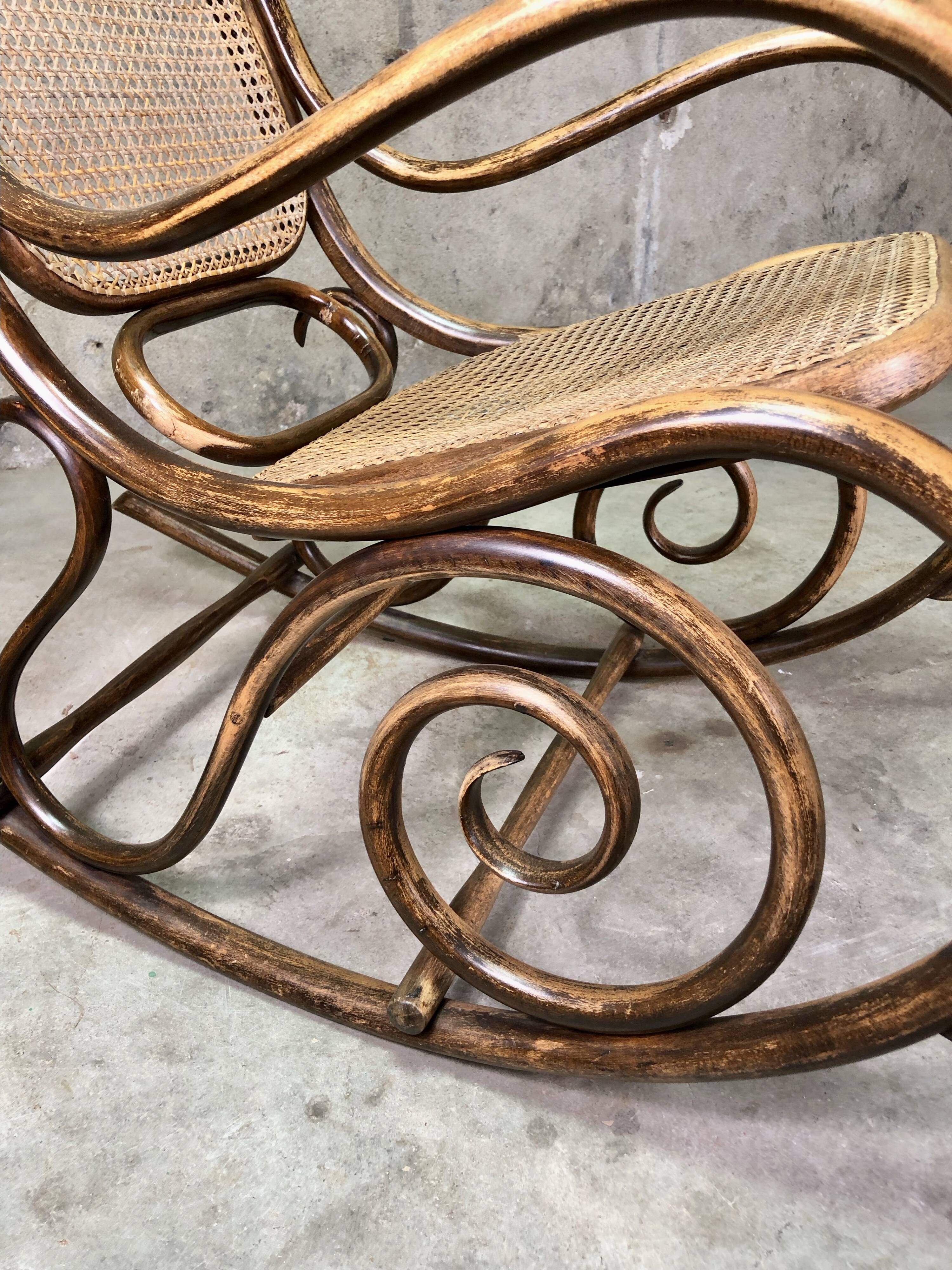 Rocking-Chair, Fischel, circa 1910