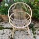 Rattan armchair for vintage children