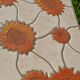 Ceramic coffee table Vallauris "Sunflower" signed Barrois