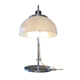 WHITE DESK LAMP FARO BY HARVEY GUZZINI, 1970S