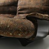 Vintage Marsala set in 'Liberty' fabric by Michel Ducaroy for Ligne Roset.
