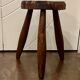 Vintage brutalist tripod shepherd stool mountain