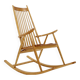 1960s Mid-century Wooden Rocking Chair, Czechoslovakia