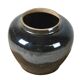 Hú - Black enamelled Chinese confit pot no. 5