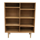 Bibliothèque Bramin en chêne