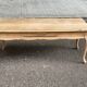 Renovated Louis XV style coffee table in solid oak from the 1960s.