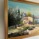 Provence, painting, R.lucas