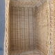 Wicker travel trunk