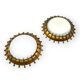 Ensemble de 2 appliques brutalistes France 1960s
