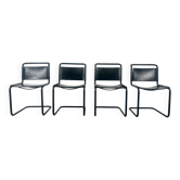 Set of 4 chairs in the style of Mart Stam's S33 - 1960s