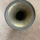 Vase indien en laiton gravé