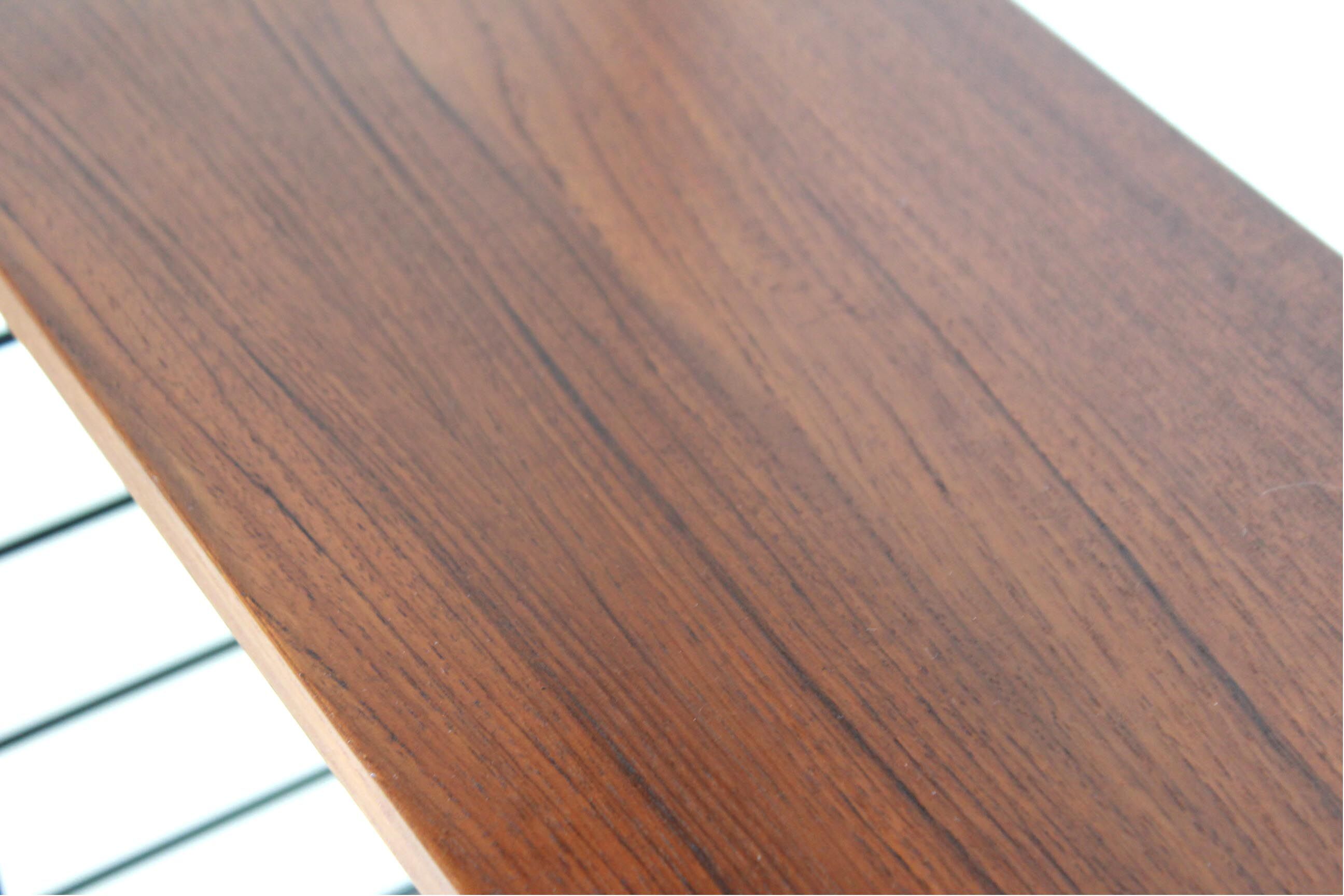 1960s vintage teak bookshelf in scandinavian style