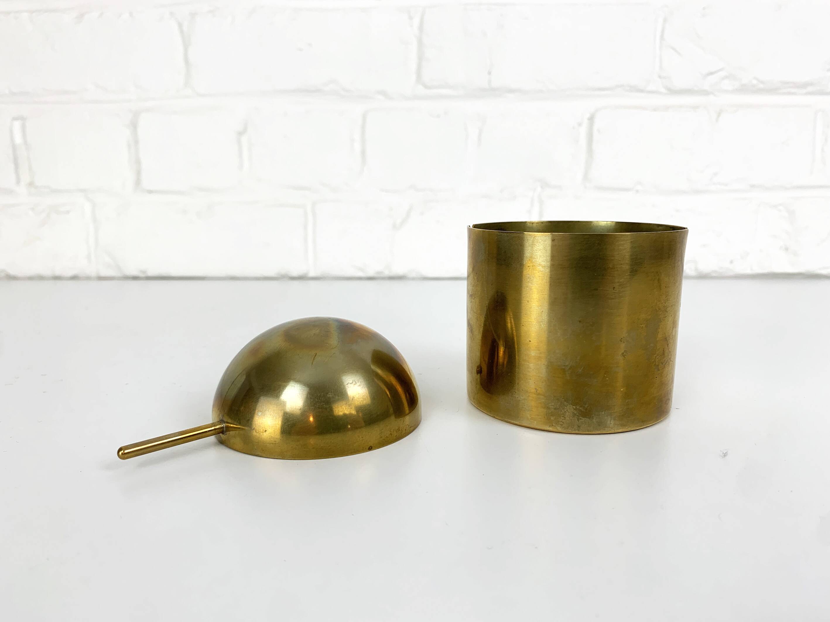 Ashtray Arne Jacobsen Ashtray Stelton SAS Hotel brass brass Mid century
